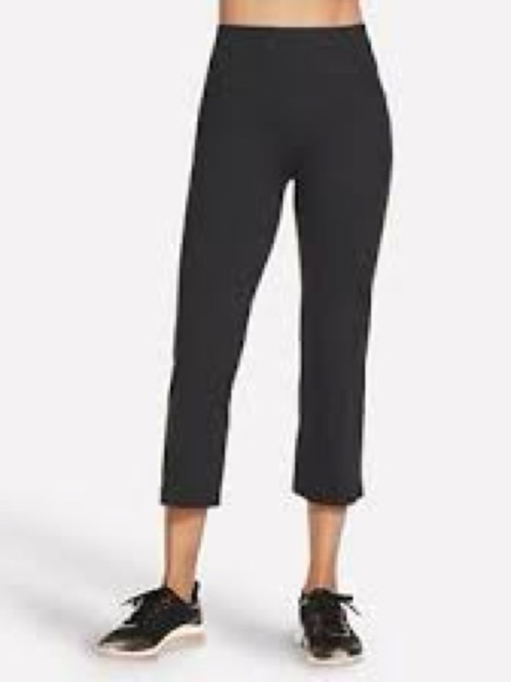 Columbia All Seasons Capri Pants Women's Black Cropped Stretch Pants SP